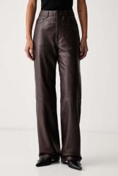 Rotate pantaloni pentru femei din piele 9BY2-SJDZS0_89X (1170121667)