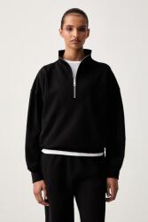 Calvin Klein melegítőfelső női pamut - fekete M - answear - 43 890 Ft
