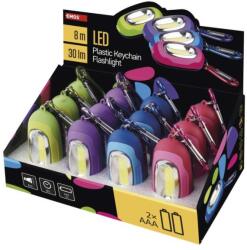 EMOS COB LED kézi zseblámpa P3887, 30 lm, 2× AAA, 12 db, kiállított dobozban