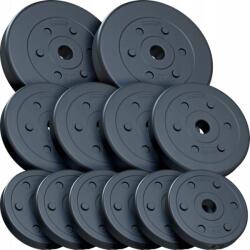  Cement súlyzólap készlet 2x5 kg 4x2, 5 kg 6x1, 25 kg (10003117) Súlytárcsa