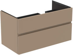 Ideal Standard Dulap baza Ideal Standard Finesse cu doua sertare, 100cm, pentru lavoar dreapta, greige mat (E3446UP)