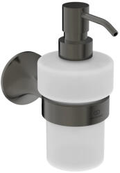 Ideal Standard Dozator sapun cu suport de perete Ideal Standard La Dolce Vita gri magnetic (T5510A5)