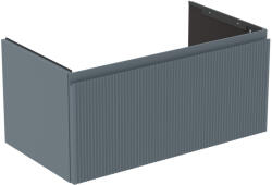 Ideal Standard Dulap baza Ideal Standard Finesse cu un sertar, 80cm, albastru texturat mat (E3383UQ)