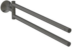 Ideal Standard Suport prosop dublu Ideal Standard La Dolce Vita 40cm gri magnetic (T5505A5)
