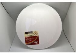  Feszített vászon kerek 40cm fakeretes