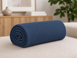  Patura fleece VELINA, albastru inchis Dimensiune: 150 x 200 cm Patura