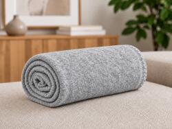  Patura din fleece FLEORA, alb-gri deschis Dimensiune: 150 x 200 cm Patura