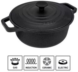 Risoli Cratiță din fontă Le Pignatte 20 cm, cu capac