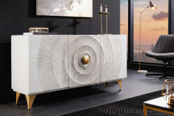 Venetia Design komód Venetia 140 cm fehér-arany mangófa