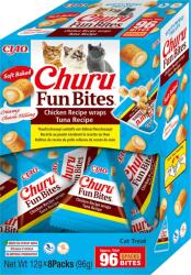 Churu Fun Bites 8x12 g - Csirke wrapek tonhallal