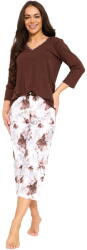 Cornette pijama damă 659/503 Colette maro: L (34694 L)