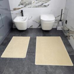 Dariana Fürdőszobaszőnyeg 2 db 45x75+60x90 csúszásgátló DarianA Fibra ecru (B000010503)