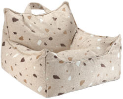 Wigiwama® gyerek babzsák szék - Terrazzo Marble Beanbag Chair - WGM-001-11 (WGM-001-11)