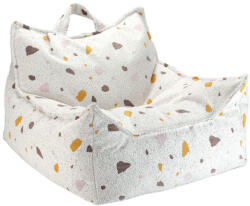 Wigiwama® gyerek babzsák szék - Terrazzo Marble Beanbag Chair - WGM-001-10 (WGM-001-10)