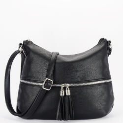 Flora&Co Paris Geanta neagra medie FloraCO Paris H9046 M6 (H9046NOIR)