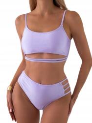 Shein Fürdőruha Bikini Kétrészes Lila L Łwl