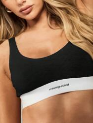 Shein Fekete Sportmelltartó Sima Kosarakkal A Nyárra S 1MA