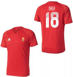  Magyarország mez felső szurkolói Adidas piros T17 felnőtt - NAGY 8 XS