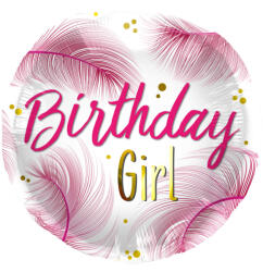 Folat Szülinapi lufi 18" 45cm Birthday Girl (LUFI933933)