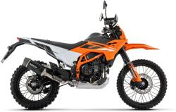 Arrow Exhaust Tobă finală ARROW Indy Race EVO pentru KTM 390 Enduro R 2025-2026, Aluminiu închis (Dark) (AR-72680AKN)