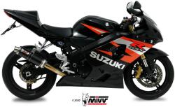  Tobă bolt-on MIVV GP pentru Suzuki GSX-R 600 / GSX-R 750 (2004-2005), carbon (S.014.L2S)