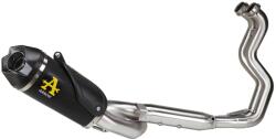 Arrow Exhaust Sistem complet de evacuare ARROW Works pentru Suzuki GSX-8T / GSX-8TT 2025-2026, Oțel închis (Dark) (AR-71979PKN)