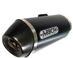 Arrow Exhaust Tobă finală ARROW Urban pentru Piaggio VESPA Primavera I-GET 3V 2017-2018, Aluminiu închis (Dark) (AR-53520ANN)