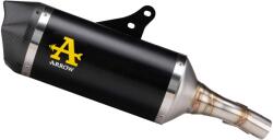 Arrow Exhaust Tobă finală ARROW Race-Tech pentru Honda X-ADV 750 2017-2024, Aluminiu închis (Dark) (AR-71864AKNC)
