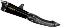 Arrow Exhaust Tobă finală ARROW X-Kone pentru Kawasaki Z 125 2021-2024, Oțel închis (Dark) (AR-71952XKN)