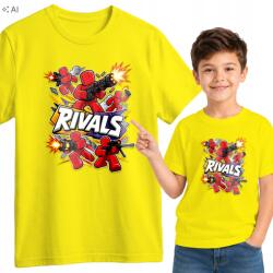  Gyerek Póló Sárga Roblox Rivals Játék 2XS 104 cm