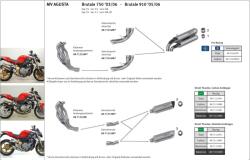 Arrow Exhaust Tobă finală ARROW Thunder pentru MV Agusta BRUTALE 920 2011-2012, Carbon (AR-71110MO)