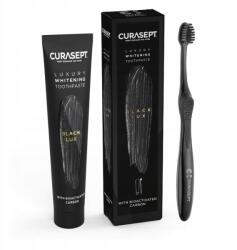 CURASEPT Cuasept Black Luxury fehérítő fogkrém fogkefe 75 ml (1612UNIW)