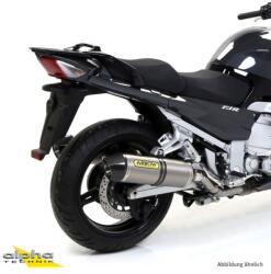 Arrow Exhaust Pereche de tobe finale ARROW Race-Tech pentru Yamaha FJR 1300 2016+, Titan (AR-71845PK)