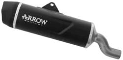 Arrow Exhaust Tobă finală ARROW Indy Race EVO pentru Benelli TRK 502 X 2021-2024, Aluminiu închis (Dark) (AR-72644AKN)