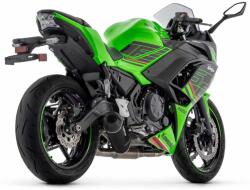 Arrow Exhaust Sistem complet de evacuare ARROW Indy Race EVO pentru Kawasaki NINJA 650 2024-2026, Aluminiu închis (Dark) (AR-77501AKN)