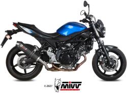  Tobă finală MIVV Oval pentru Suzuki SV 650 / X (2016-2024), carbon (00.73.S.045.L3C)