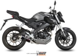  Sistem complet de evacuare MIVV GP pentru Yamaha MT-125 / YZF R125, oțel inoxidabil negru (Y.047.LXB)