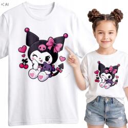  Gyerek Póló Fehér Kuromi My Melody Mese 2XS 104 cm