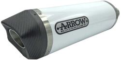 Arrow Exhaust Tobă finală ARROW Race-Tech pentru Suzuki GSX-S 750 2017-2020, Alluminio white (AR-71776AKB-400)