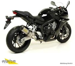 Arrow Exhaust Tobă finală ARROW Thunder pentru Honda CBR 650 F 2014-2018, Titan (AR-71821PK)