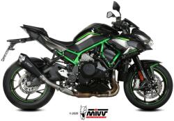 Tobă finală MIVV Delta Race pentru Kawasaki Z H2 / SE (2020-2024), oțel inoxidabil negru (K.053.LDRB)