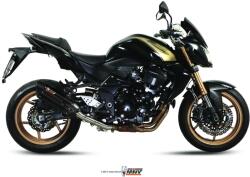  Tobă finală MIVV Suono pentru Kawasaki Z750 R (2011-2014), oțel inoxidabil negru (00.73.K.028.L9)