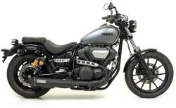 Arrow Exhaust Tobă finală ARROW Rebel pentru Yamaha XV (Bolt) 950 R 2014-2016, Oțel închis (Dark) (AR-74502RBN)
