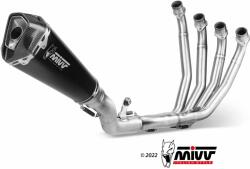  Sistem complet de evacuare MIVV Delta Race pentru Honda CB 650 R / CBR 650 R (2019-2023), oțel inoxidabil negru (H.072.LDRB)