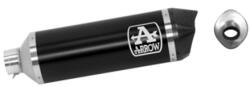 Arrow Exhaust Tobă finală ARROW Urban pentru Piaggio Beverly 300 HPE 2021-2024, Aluminiu închis (Dark) (AR-53539AKN)