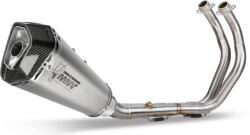  Sistem complet de evacuare MIVV Delta Race pentru Yamaha MT-07 / FZ-07 (2014-2020), oțel inoxidabil (Y.044.LDRX)