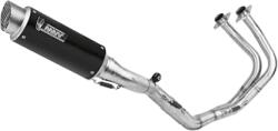  Sistem complet de evacuare MIVV GP Pro pentru Kawasaki Ninja 650 / Z650 (2017-2023), carbon (K.044.L2P)
