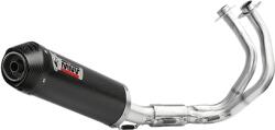  Sistem complet de evacuare MIVV Oval pentru Kawasaki Ninja 650 / Z650 (2024-2025), carbon (K.057.L3C)