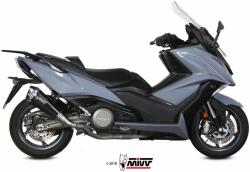  Tobă finală MIVV Delta Race pentru Kymco AK550 (2017-2020), oțel inoxidabil (O.008.LDRB)