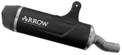 Arrow Exhaust Tobă finală ARROW Indy Race EVO pentru Benelli TRK 702 / 702X 2023-2026, Aluminiu închis (Dark) (AR-71960AKN)